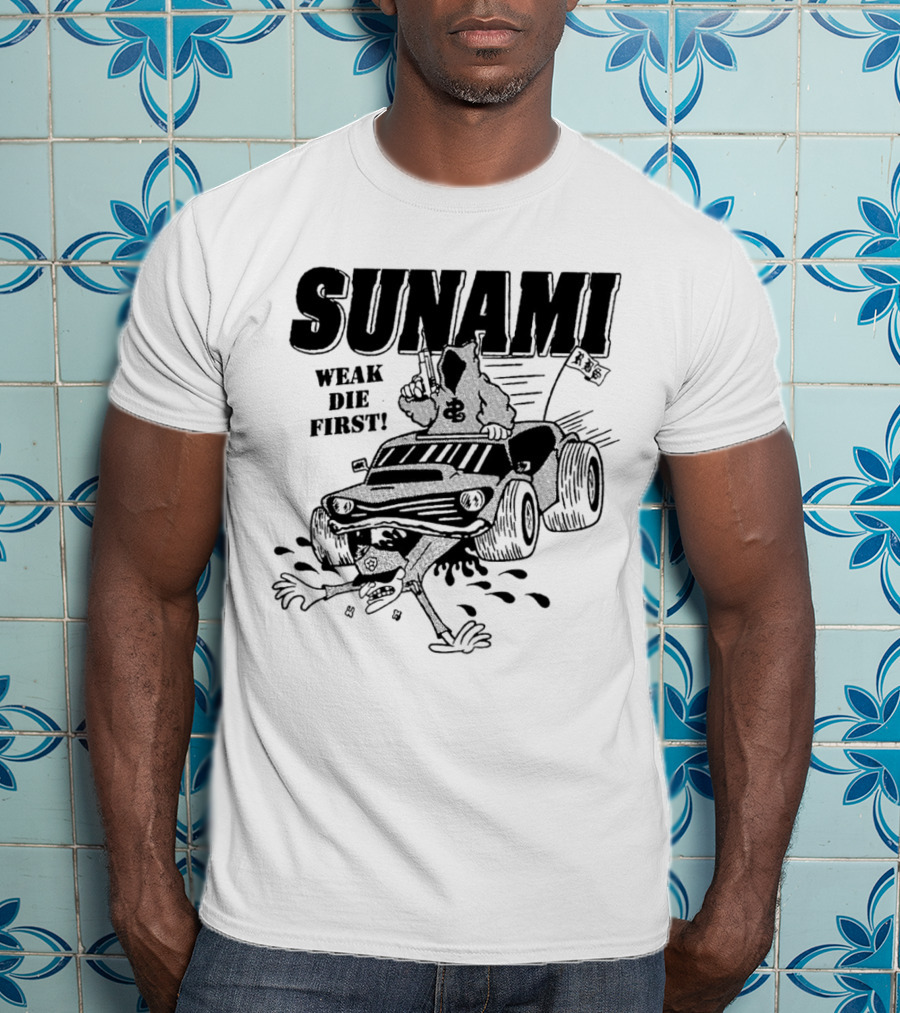 SUNAMI Weak Die First Monster Truck T-Shirt