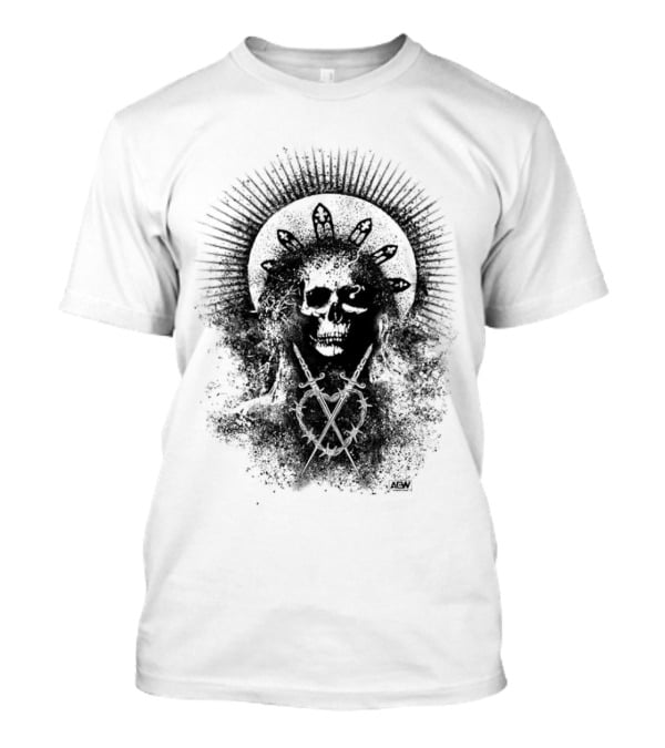 Julia Hart Danse Macabre Skull Crown AEW T-Shirt