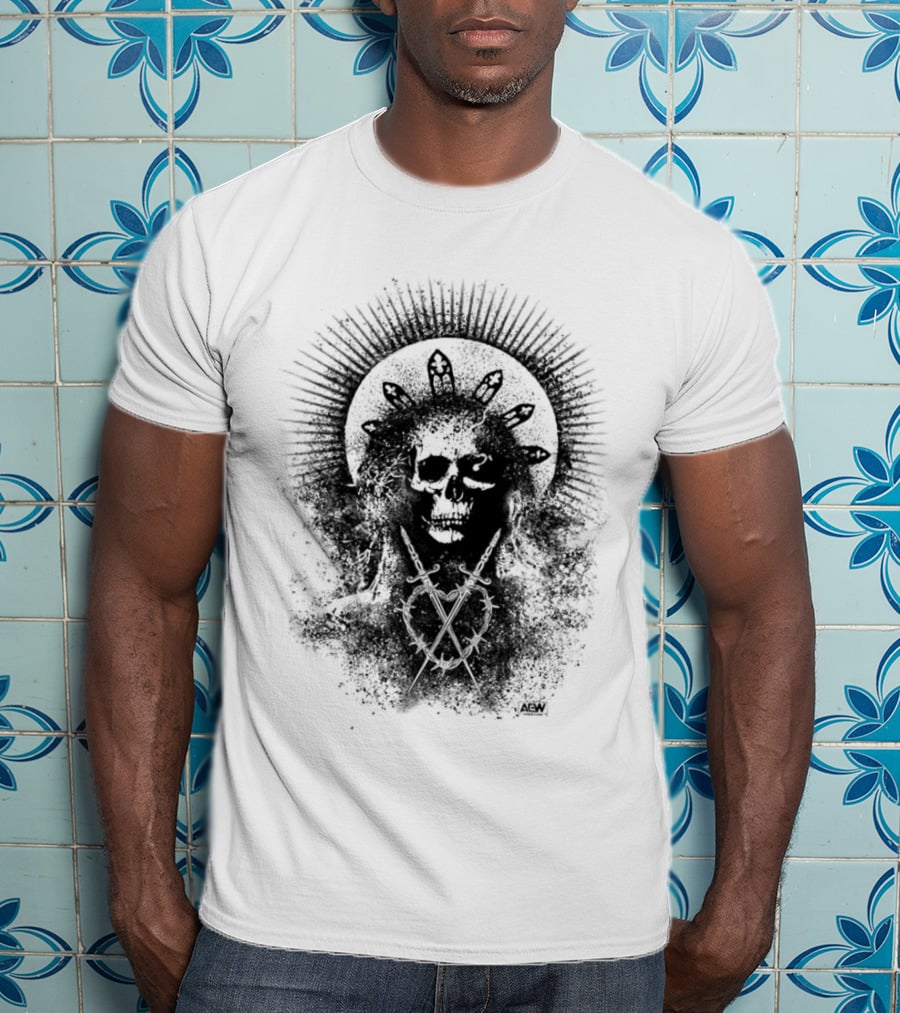 Julia Hart Danse Macabre Skull Crown AEW T-Shirt
