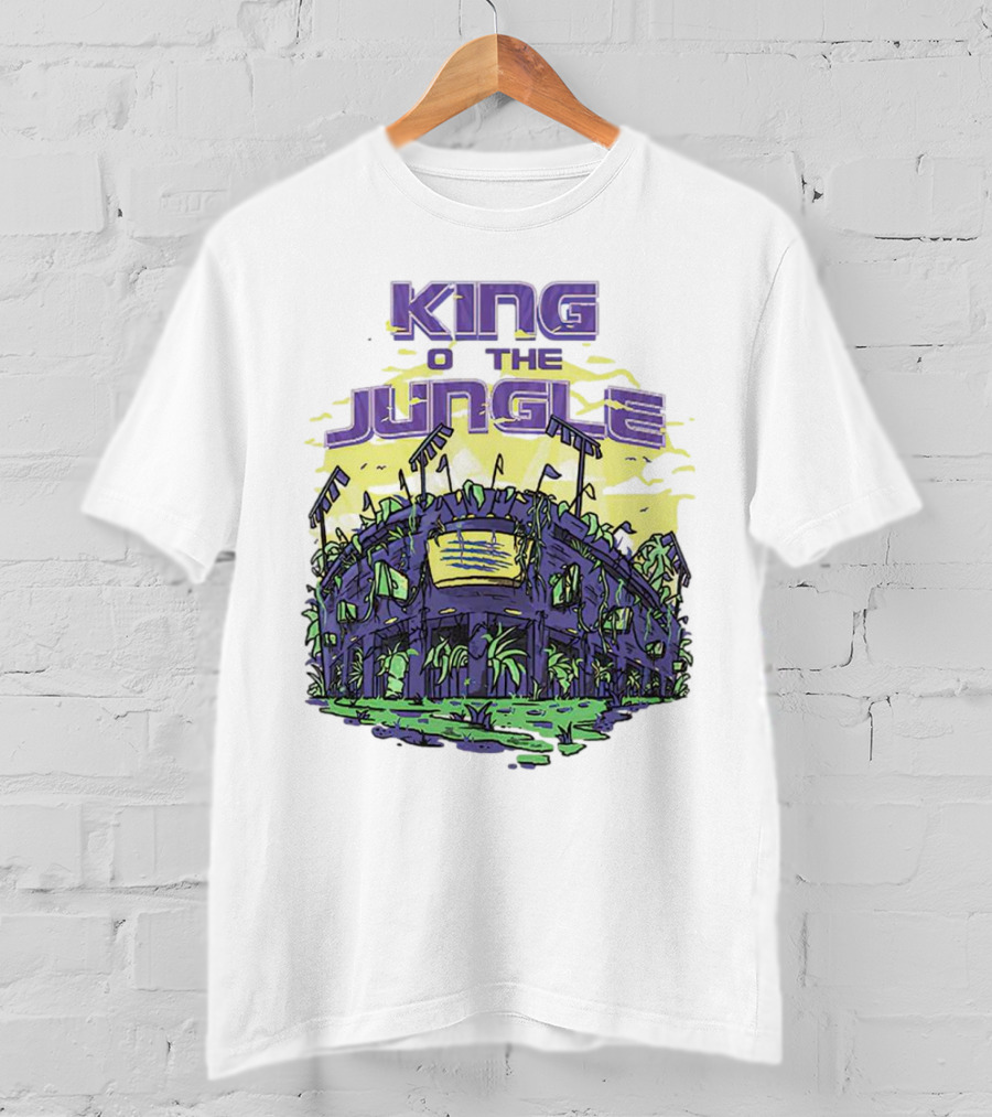 King Of The Jungle LSU Tigers Stadium T-Shirt