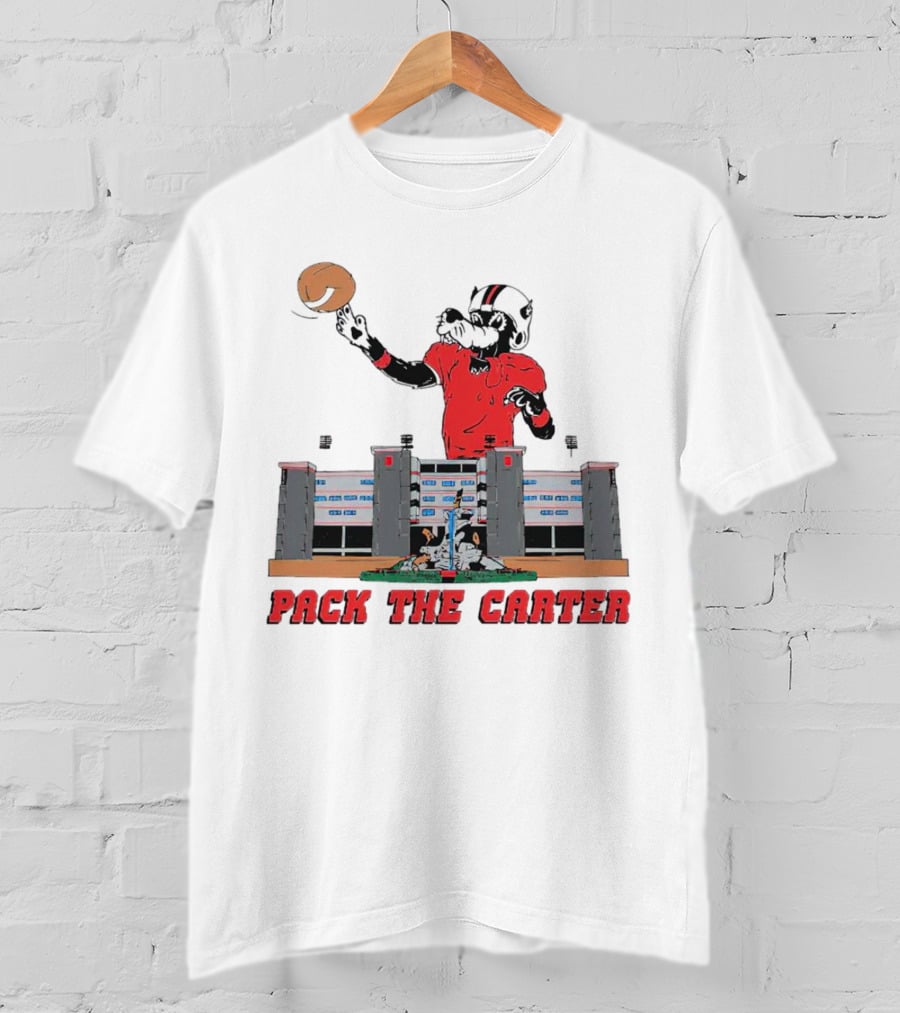 Pack The Carter NC State Wolfpack Football Stadium T-Shirt