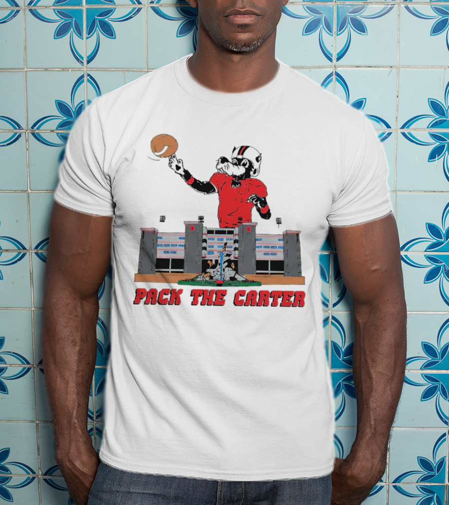 Pack The Carter NC State Wolfpack Football Stadium T-Shirt