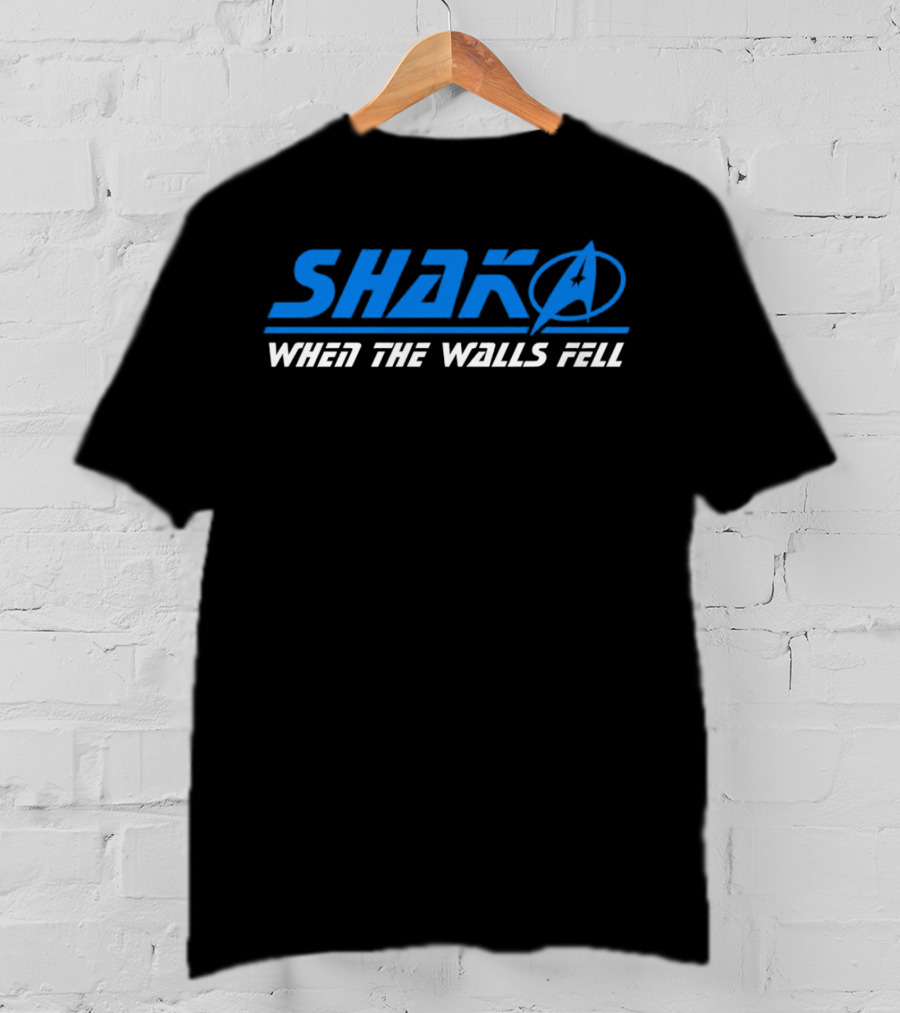 Shaka When The Walls Fell Trek Starfleet Insignia T-Shirt