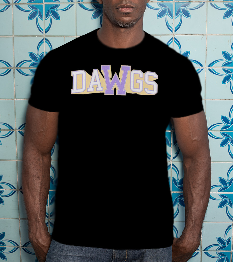 W Dawgs Washington Huskies Football T-Shirt
