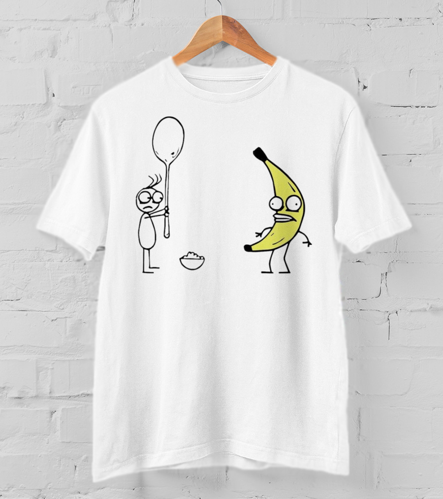 Don Hertzfeldt Rejected Animation Spoon Banana Scene T-Shirt