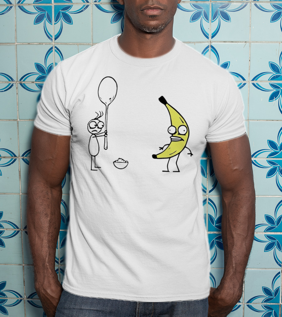 Don Hertzfeldt Rejected Animation Spoon Banana Scene T-Shirt