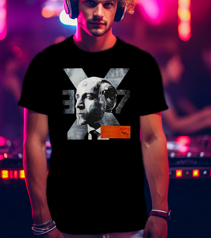 Unsupervised Humanoid Robot Lex Model 337 X37 T-Shirt