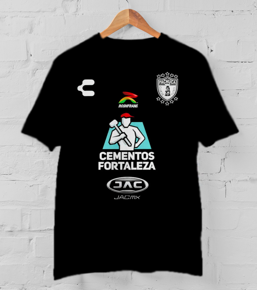 Cementos Fortaleza Roshfrans Pachuca JAC Charly Replica Away T-Shirt