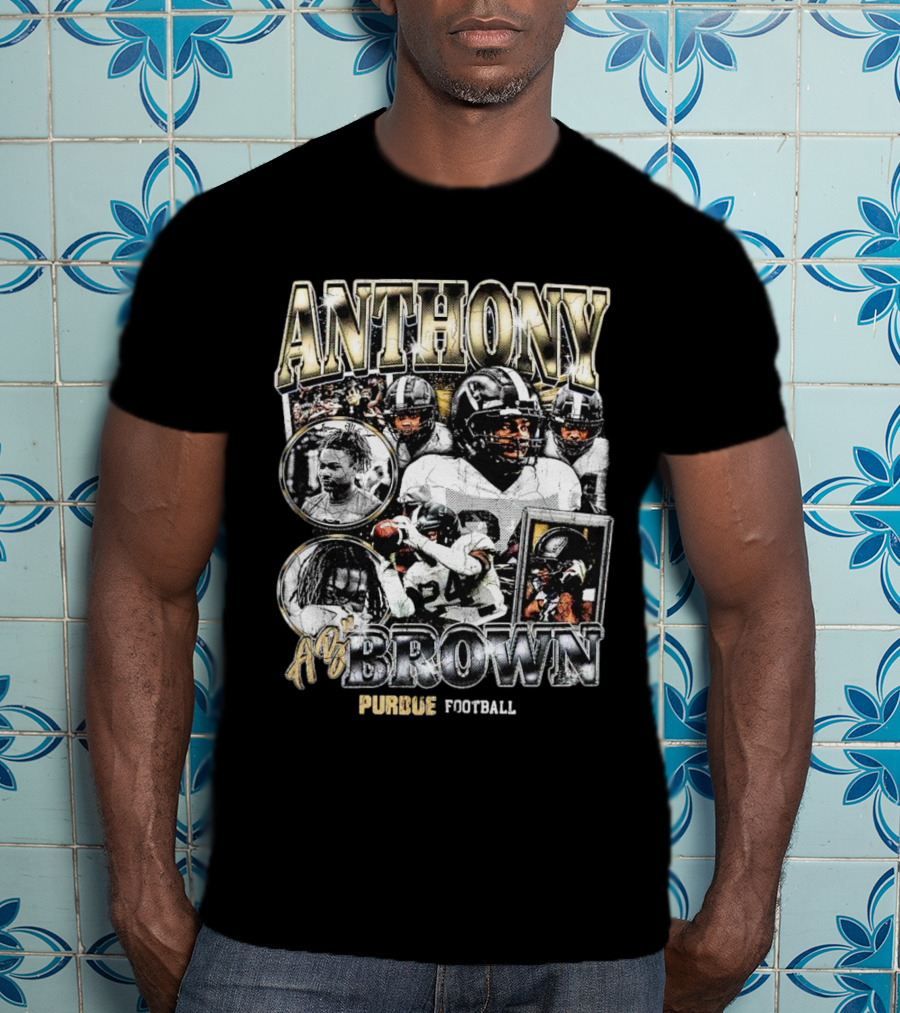 Anthony Brown Purdue Football Vintage T-Shirt