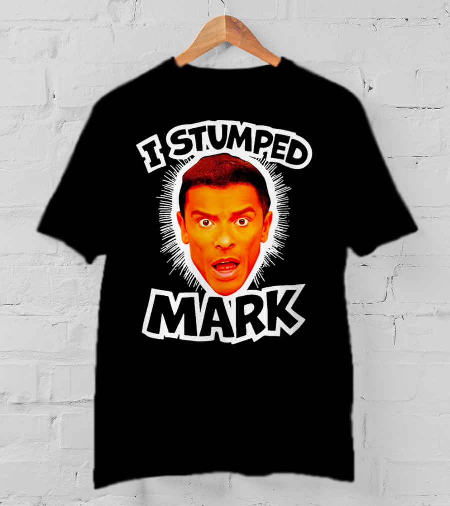 I Stumped Mark Iconic Expressive Face T-Shirt
