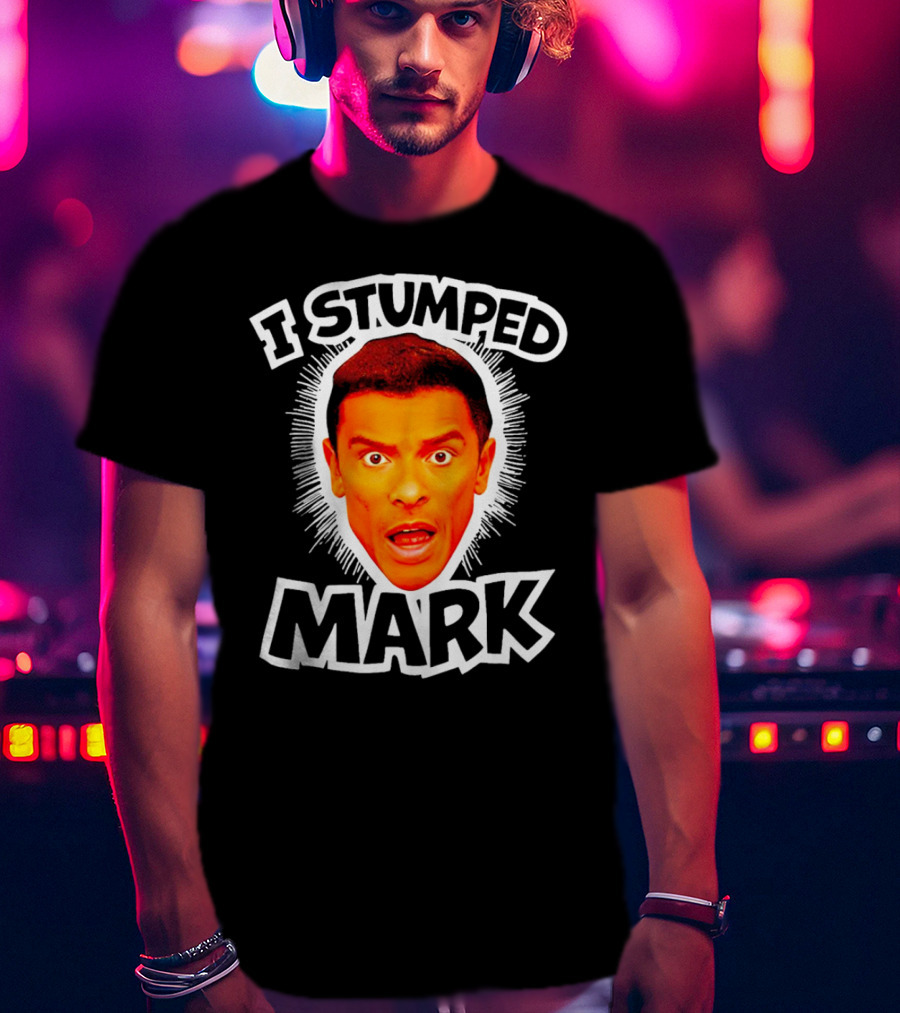 I Stumped Mark Iconic Expressive Face T-Shirt