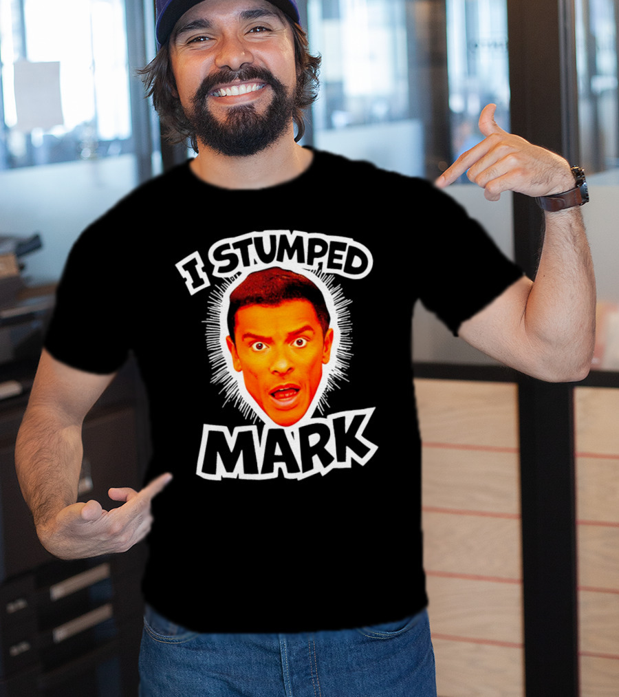 I Stumped Mark Iconic Expressive Face T-Shirt