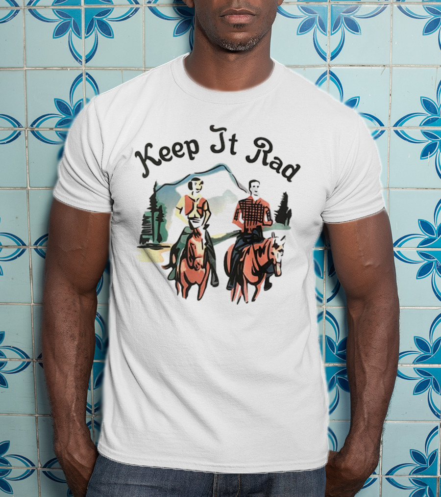Keep It Rad Cowboy Riders T-Shirt