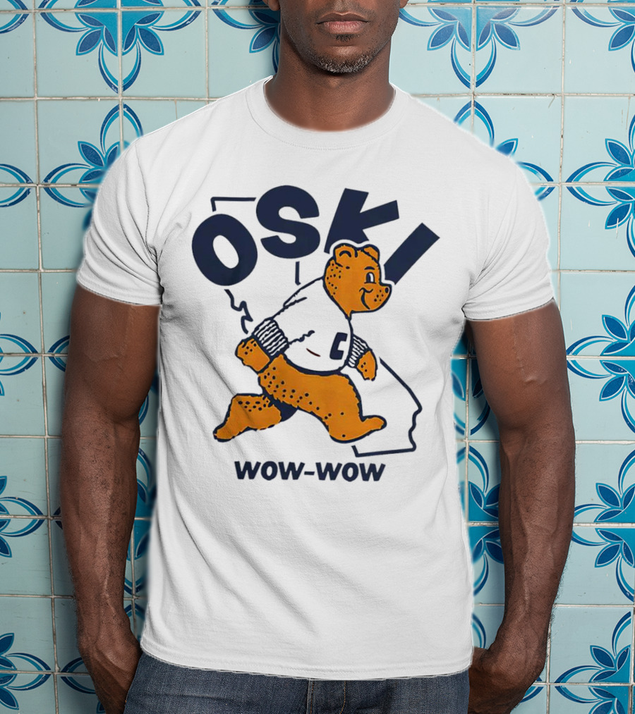 Oski Wow-Wow Funny Bear Vintage Cal Berkeley T-Shirt