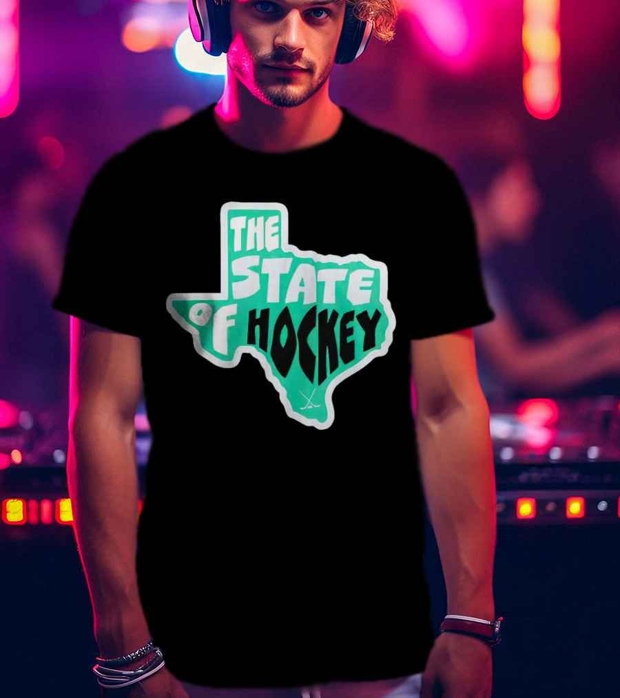 Texas The State Of Hockey T-Shirt
