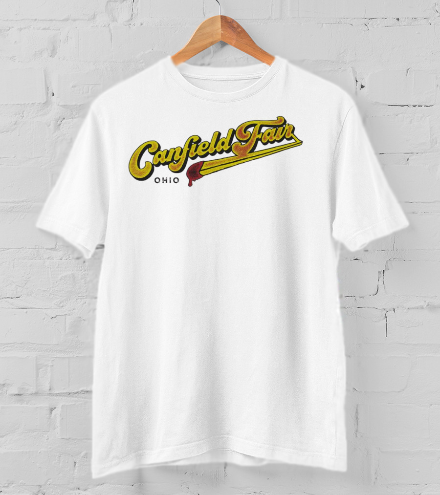 Canfield Fair Ohio Retro Style Match T-Shirt