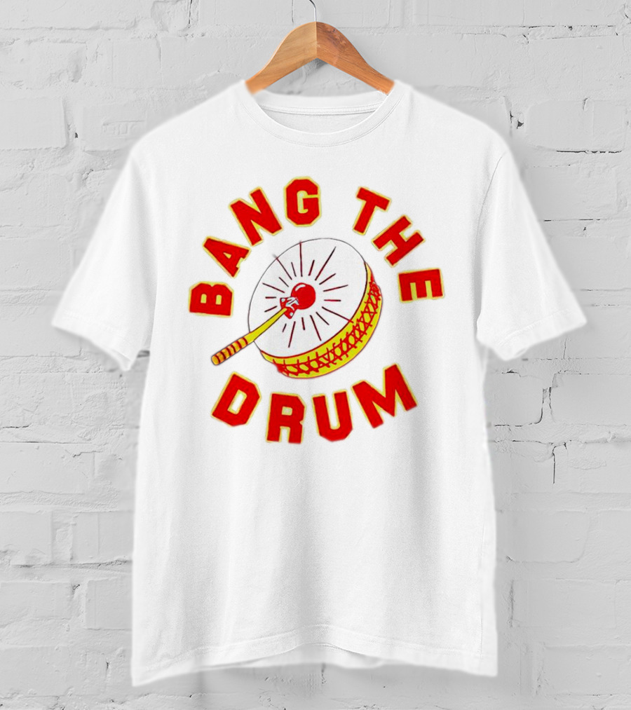 Chad Henne Bang The Drum Football Celebration T-Shirt