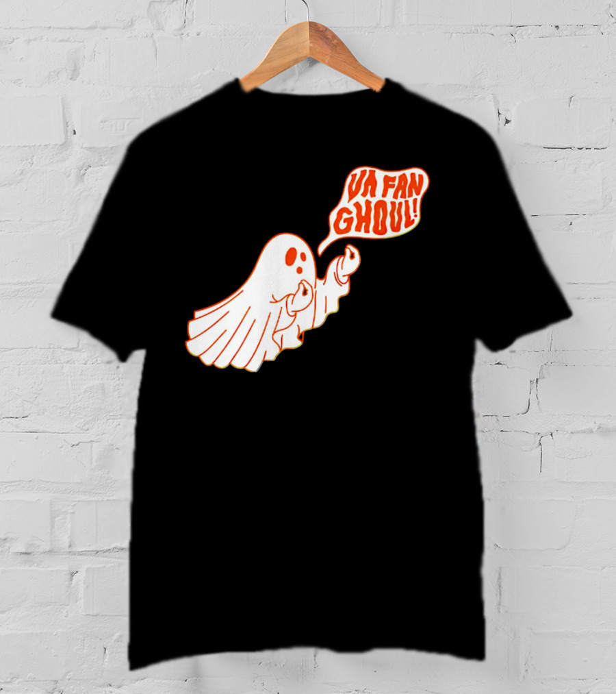 Va Fan Ghoul Halloween Ghost T-Shirt