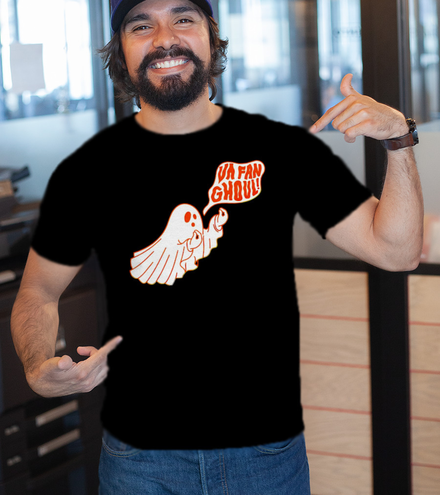 Va Fan Ghoul Halloween Ghost T-Shirt