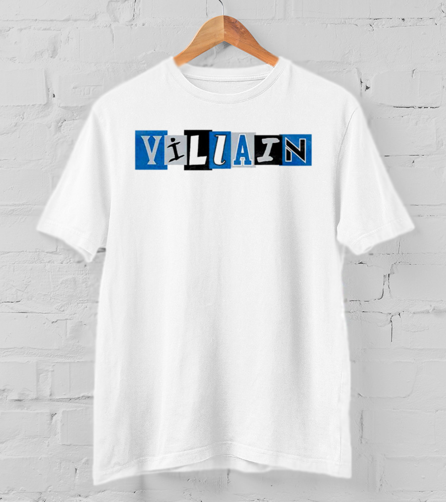 Villain Ransom Note T-Shirt