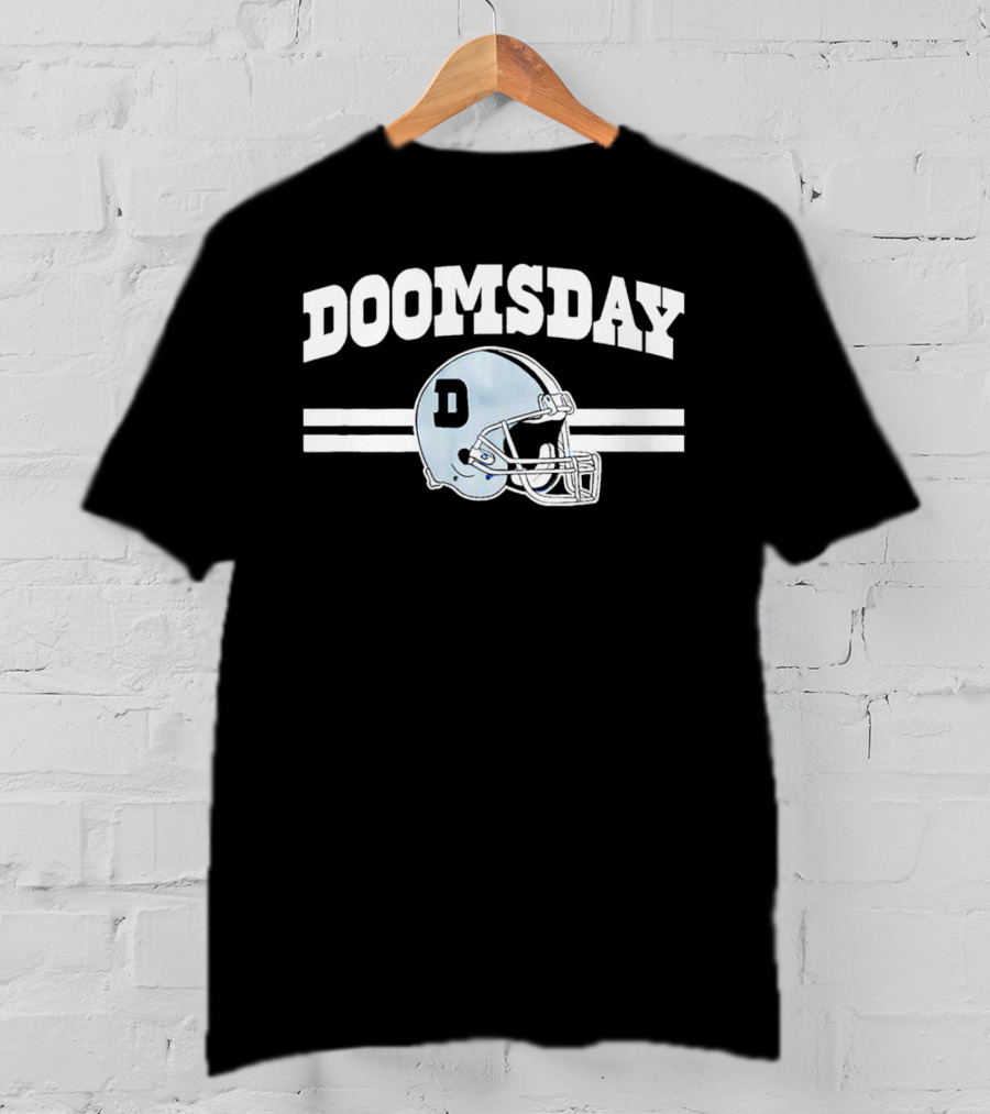 Doomsday Big D Dallas Cowboys Football Helmet T-Shirt