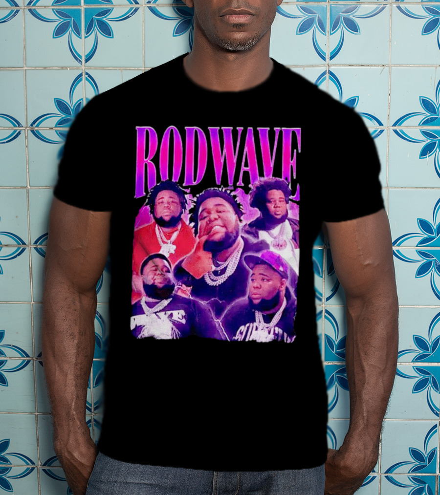 Rod Wave Beautiful Mind Vintage Collage T-Shirt