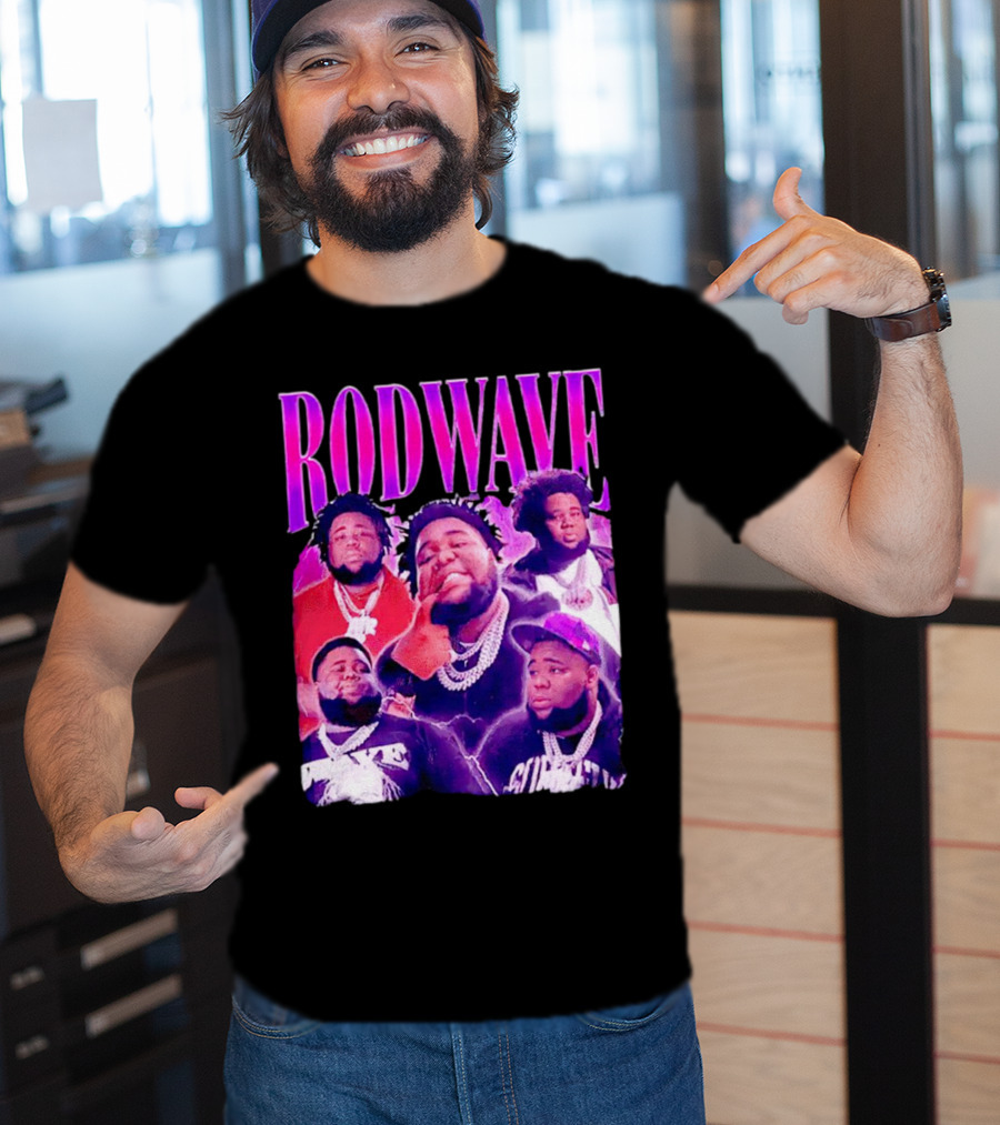 Rod Wave Beautiful Mind Vintage Collage T-Shirt