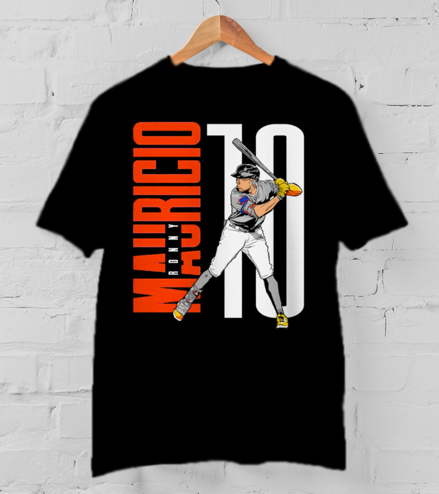Ronny Mauricio 10 New York Mets Baseball Player T-Shirt