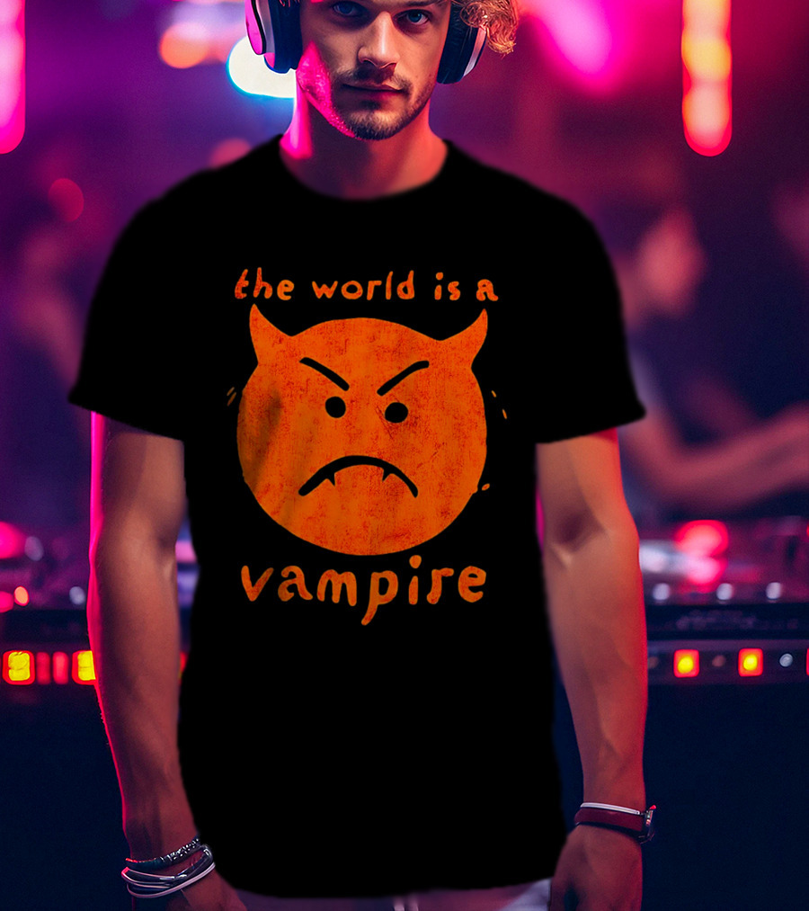 The World Is A Vampire Halloween Smashing Pumpkins T-Shirt