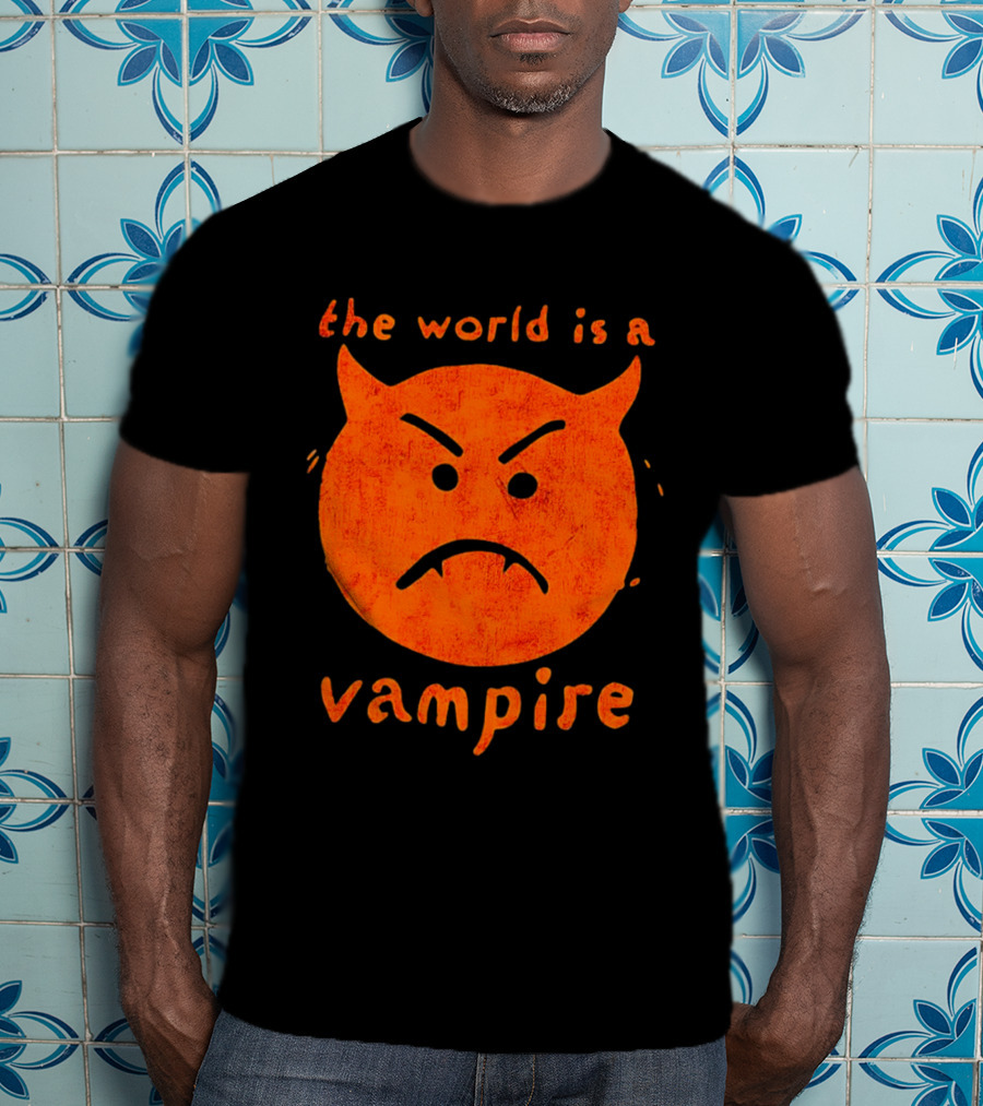 The World Is A Vampire Halloween Smashing Pumpkins T-Shirt