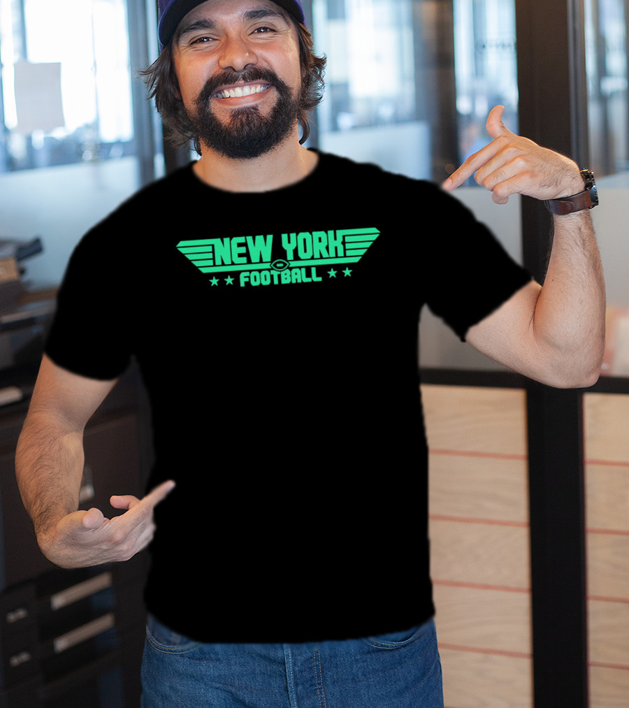 New York Football Top Gun Wings T-Shirt