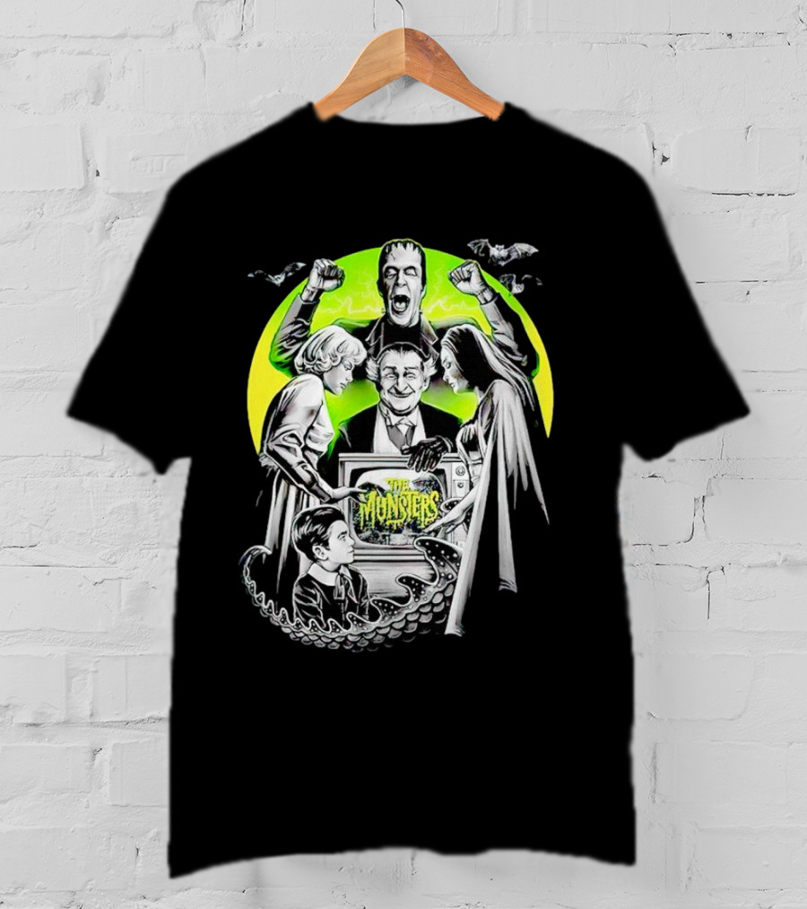 The Munsters Classic Vintage Horror Family T-Shirt