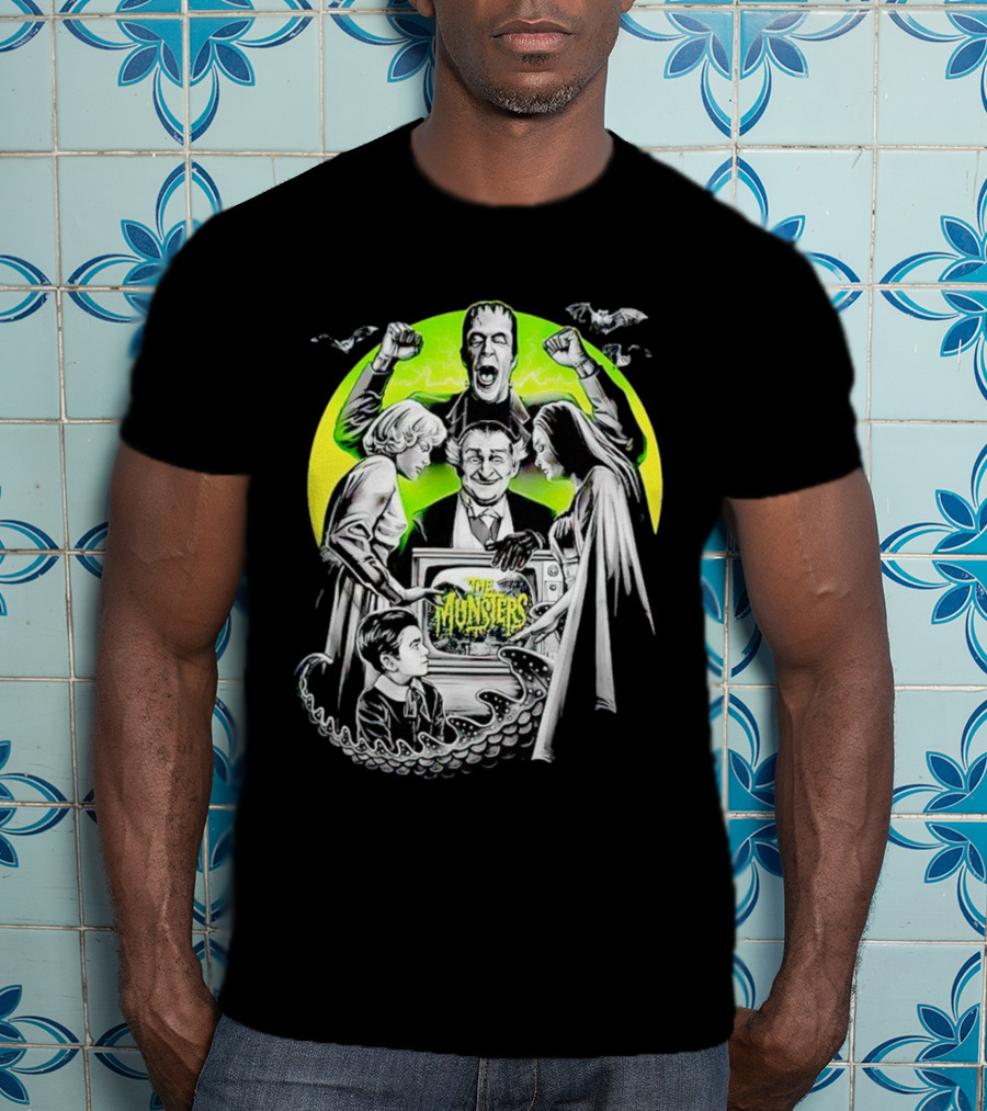 The Munsters Classic Vintage Horror Family T-Shirt