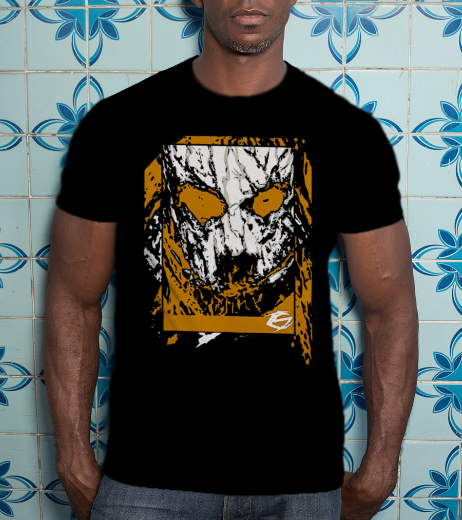 Crazzy Steve Horror Mask T-Shirt