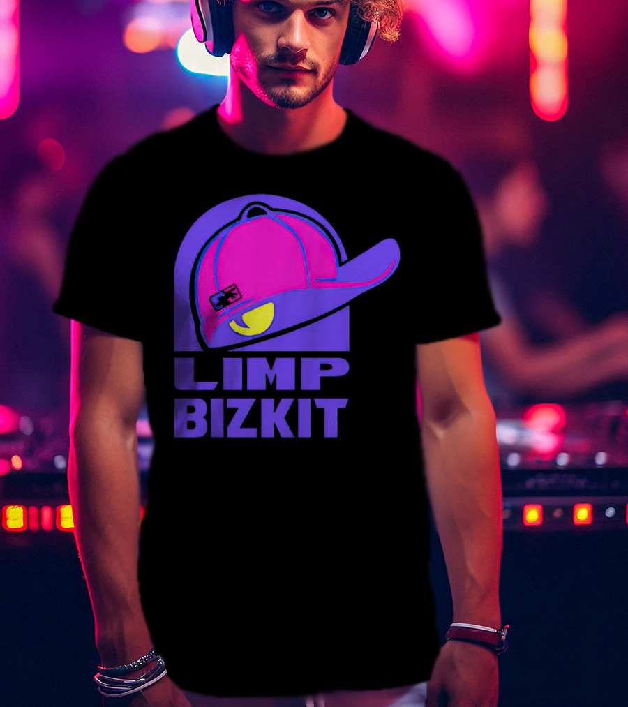 Limp Bizkit Taco Bell Logo Hat T-Shirt