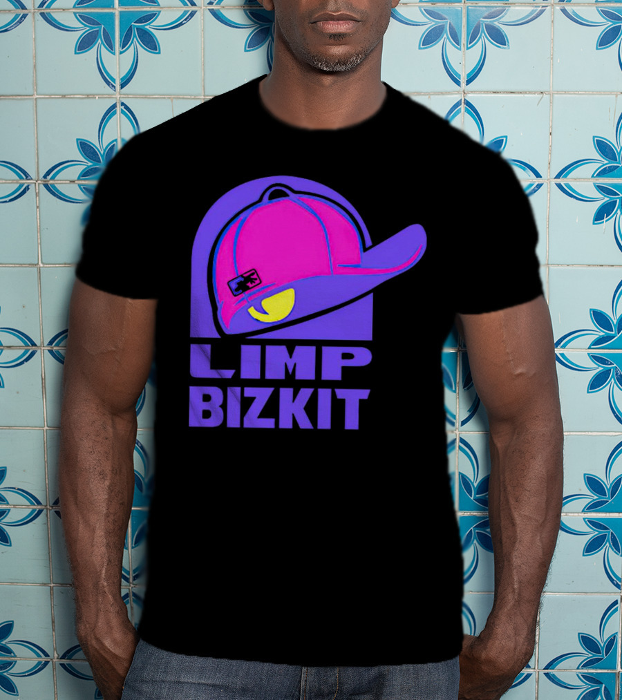 Limp Bizkit Taco Bell Logo Hat T-Shirt