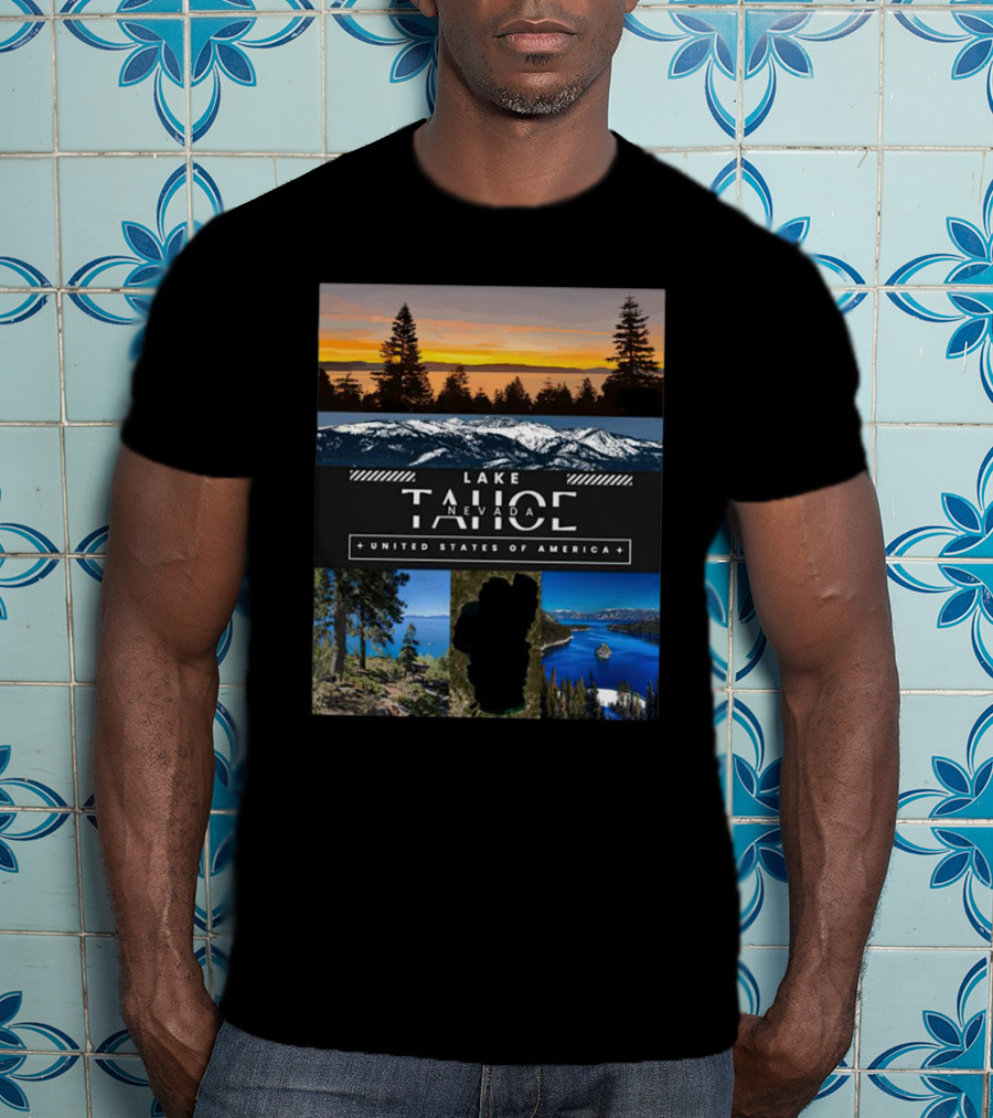 Lake Tahoe Nevada Scenic Views United States Of America T-Shirt
