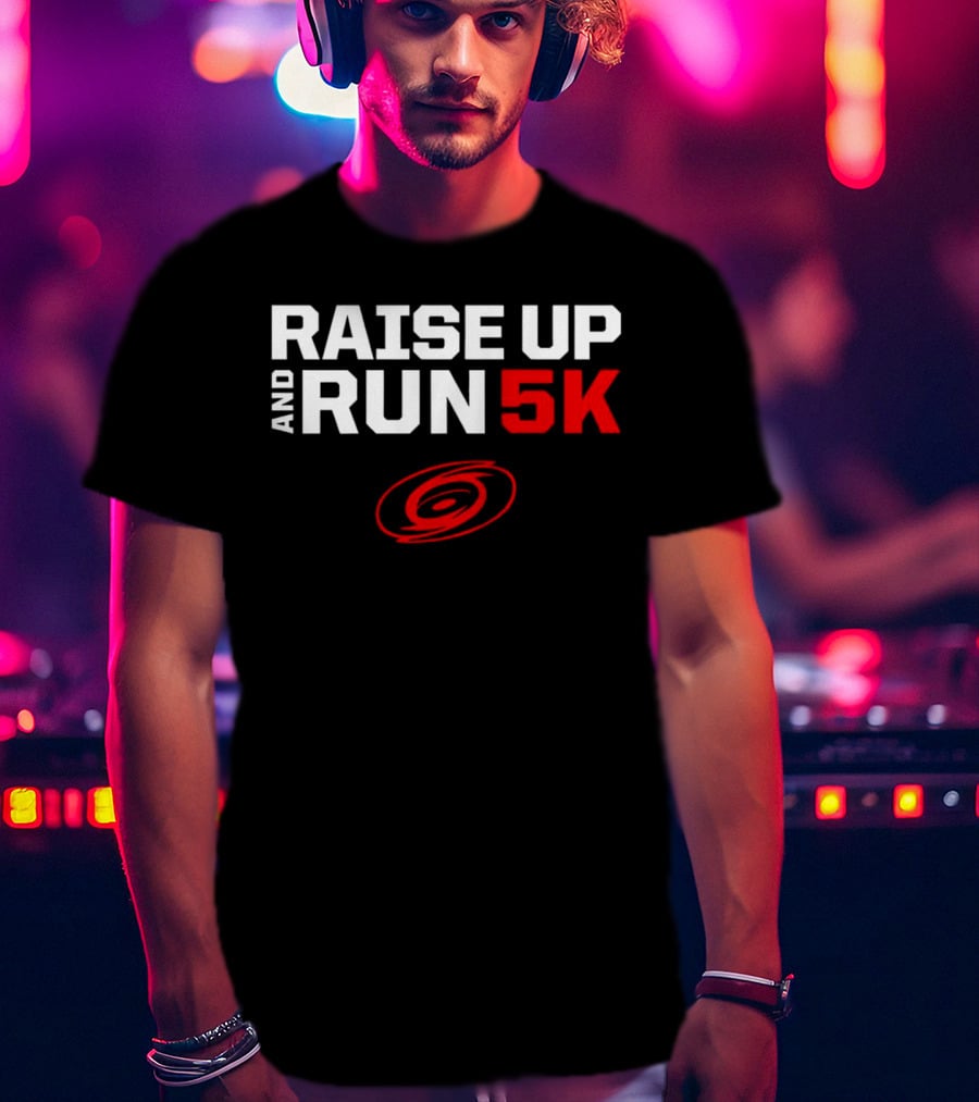 Raise Up And Run 5K Hurricanes Event With Iconic Spiral T-Shirt