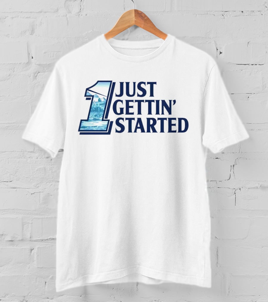 Ross Chastain Number 1 Just Gettin’ Started Busch Light Racing T-Shirt