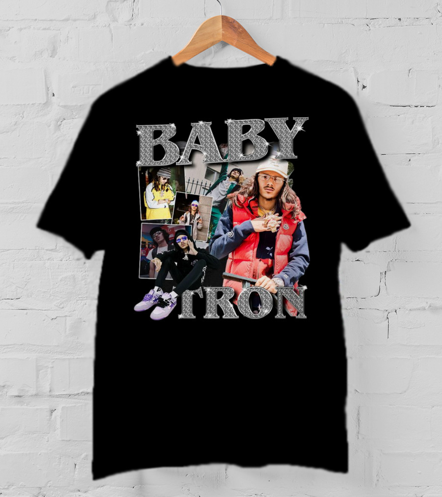 Babytron Hip Hop Style Collage Pullover Aesthetic T-Shirt