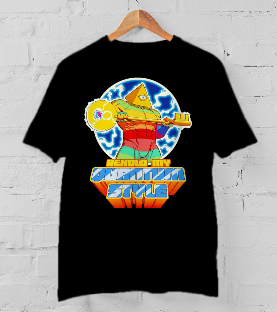 Behold My Key Master Quantum Style Pyramid Head With Cosmic Power T-Shirt