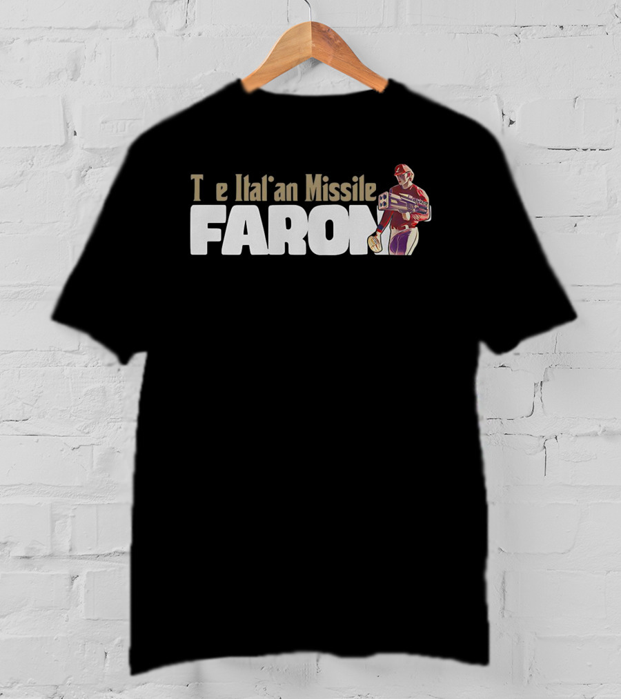 Greg Farone T E Ital'an Missile Faron T-Shirt