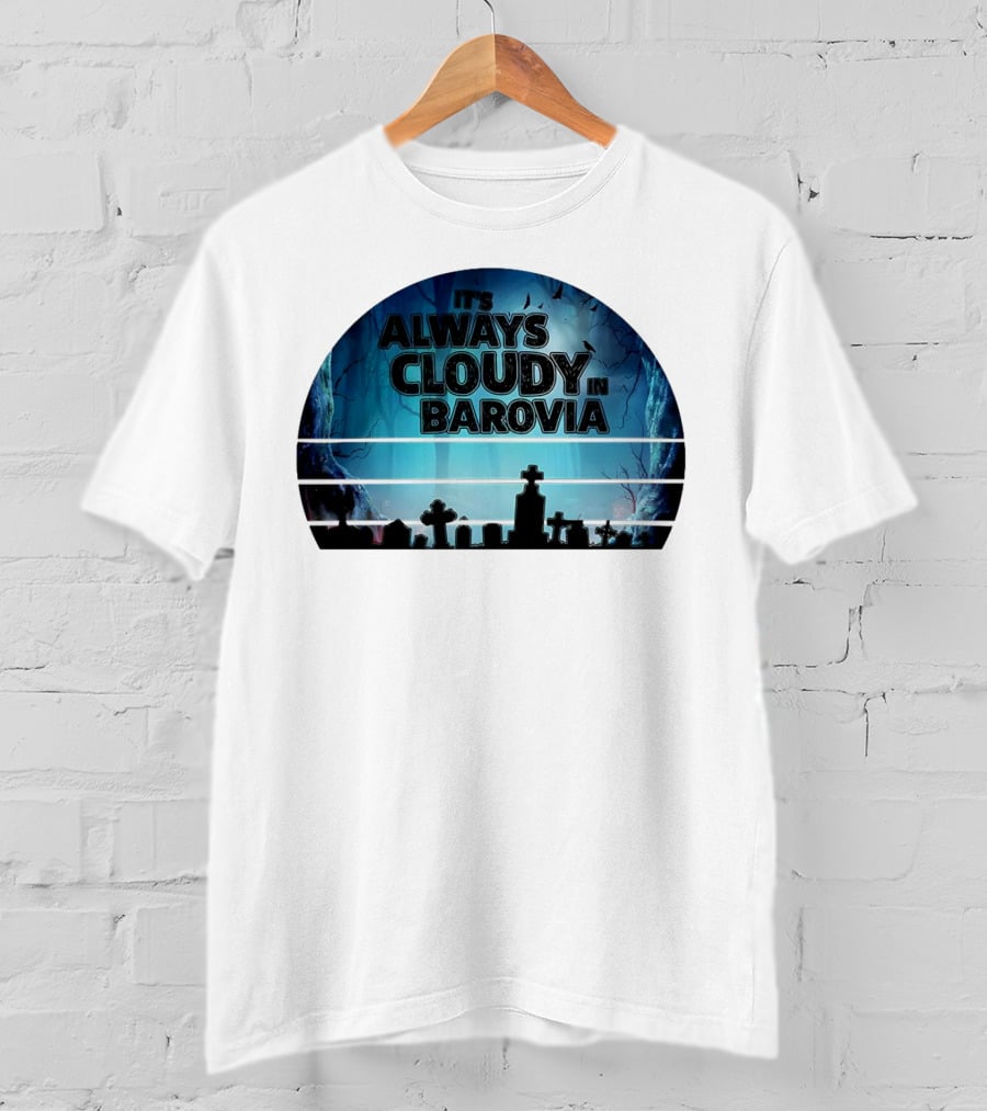 It's Always Cloudy In Barovia Graveyard Scene T-Shirt