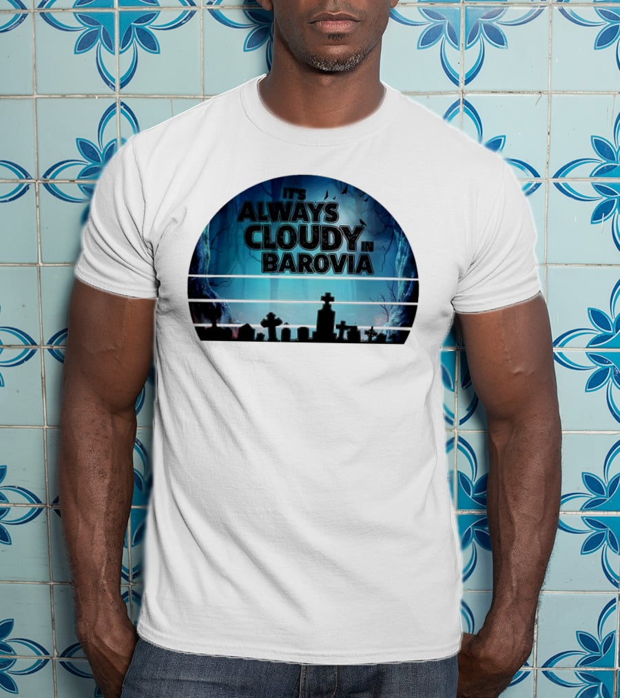 It's Always Cloudy In Barovia Graveyard Scene T-Shirt