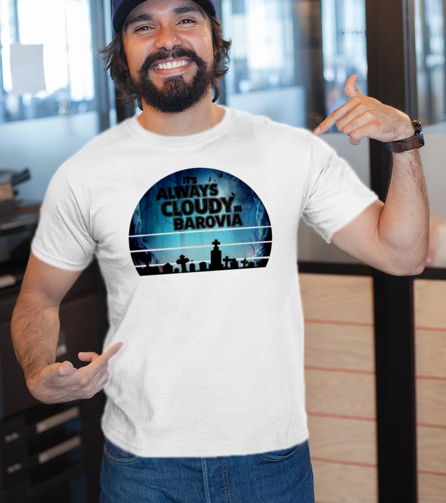 It's Always Cloudy In Barovia Graveyard Scene T-Shirt