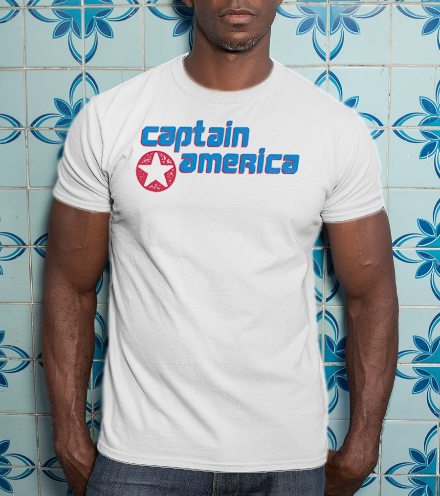 Captain America Retro Star T-Shirt