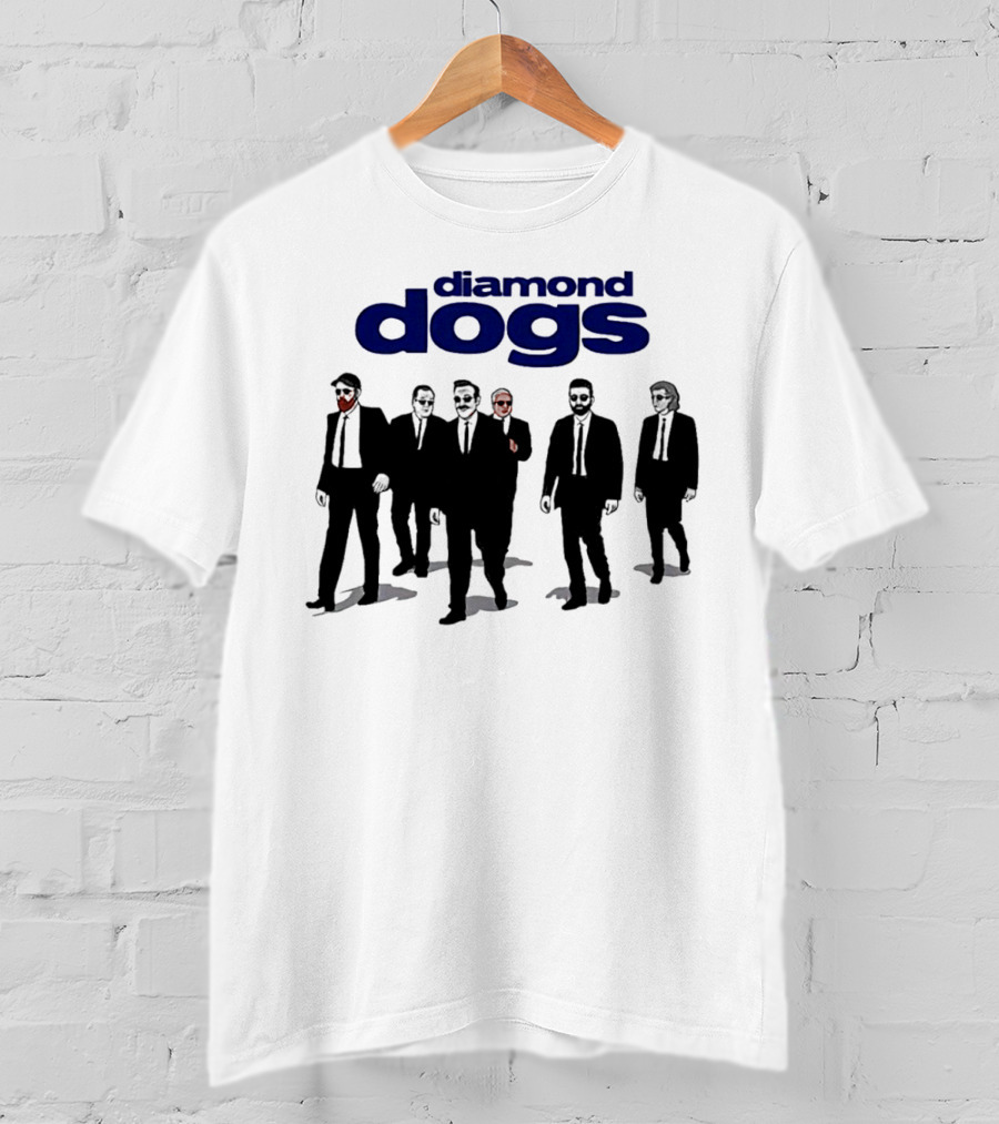 Ted Lasso Diamond Dogs Reservoir Dogs T-Shirt