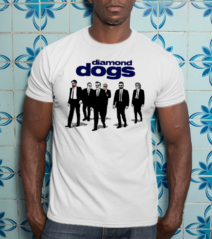 Ted Lasso Diamond Dogs Reservoir Dogs T-Shirt