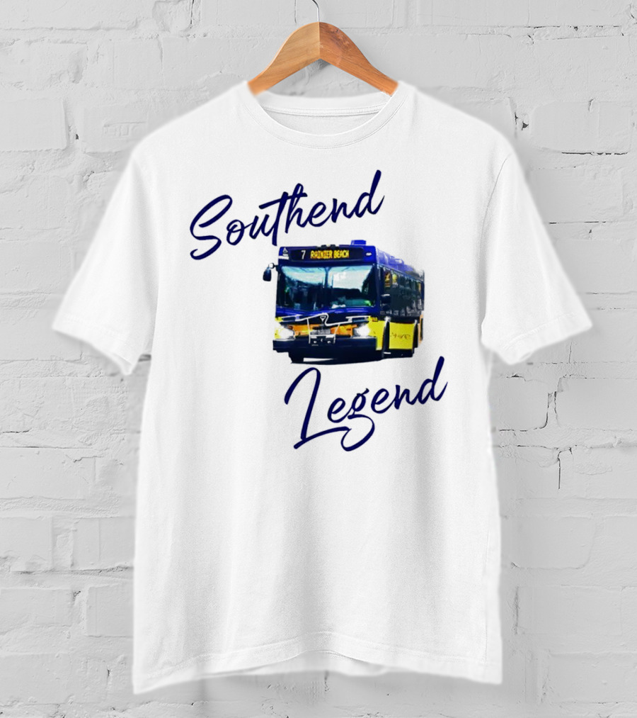 Southend Legend Route 7 Rainier Beach Bus T-Shirt