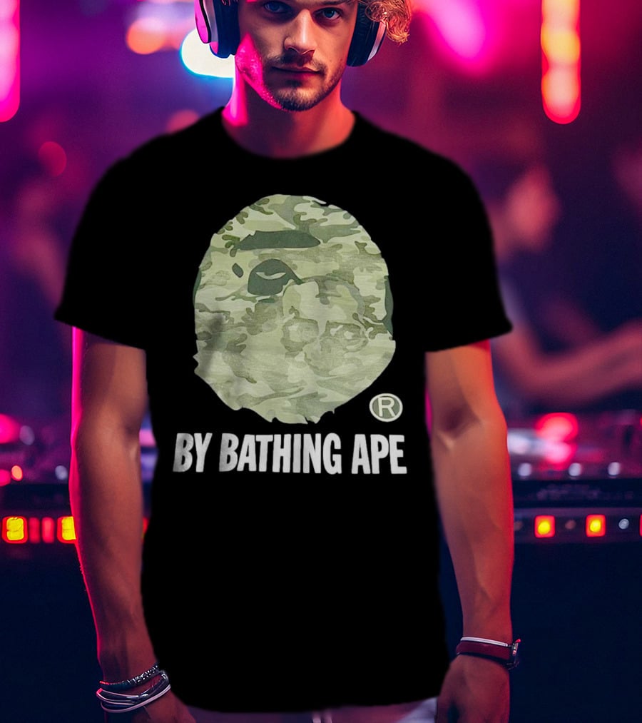 By Bathing Ape Camouflage T-Shirt